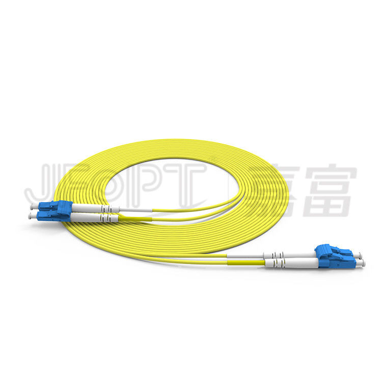 Dây cáp quang đôi LC- LC 2.0mm 3.0mm Chế độ đơn OS2 Cáp quang Zipcord