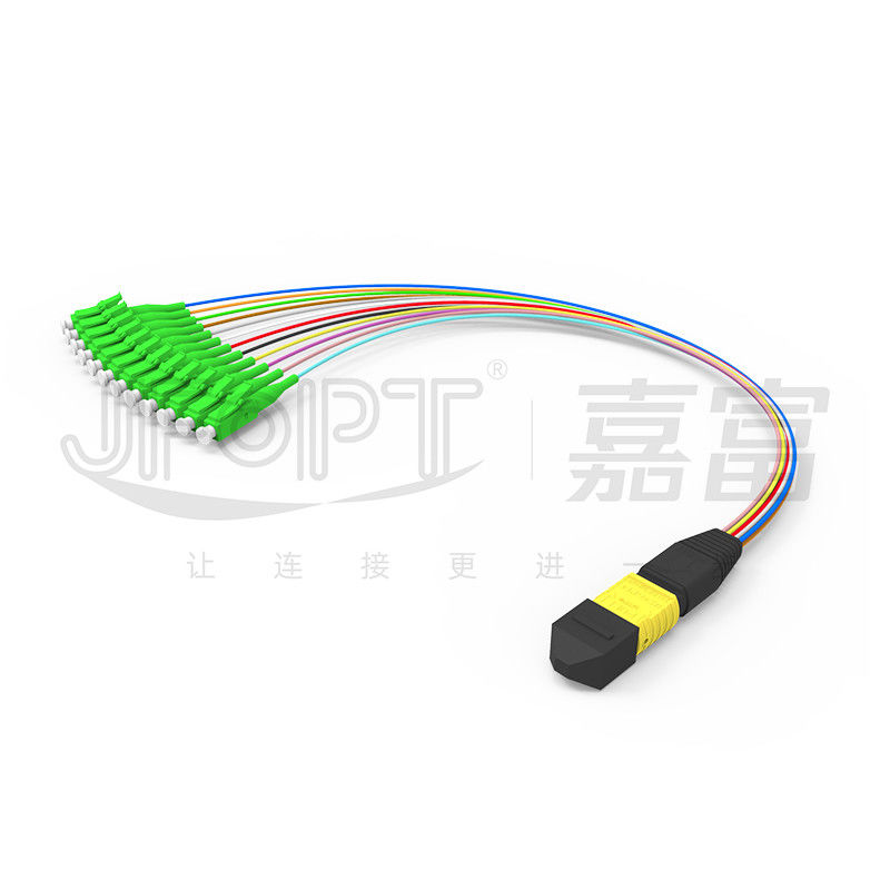 Dây nhảy quang MTP-12 * LC 12 Core OS2 G657A1 G657A2 Nhánh Furcation 0,9mm