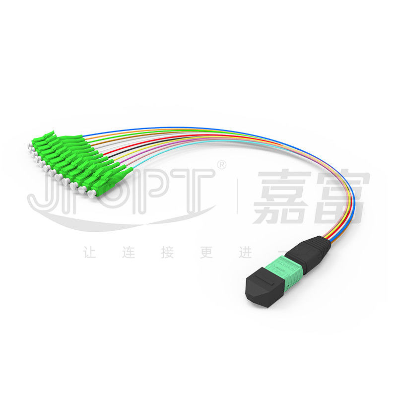 Dây nhảy quang MTP-12 * LC 12 Core OS2 G657A1 G657A2 Nhánh Furcation 0,9mm