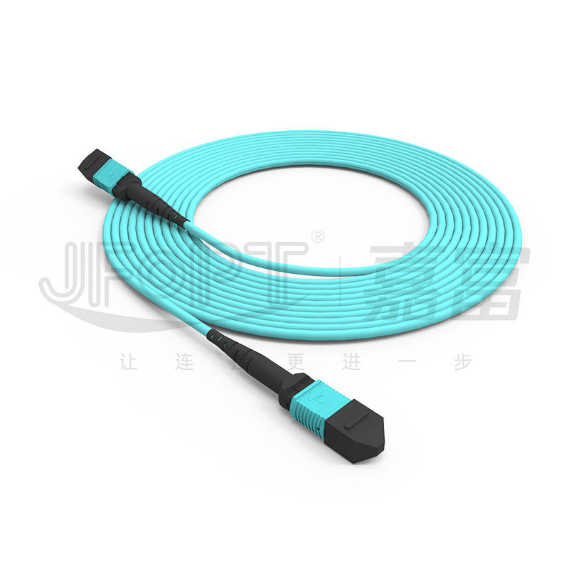 Cáp trung kế bọc thép MPO Cáp mini bọc thép 12 sợi OM3 OM4 OM5
