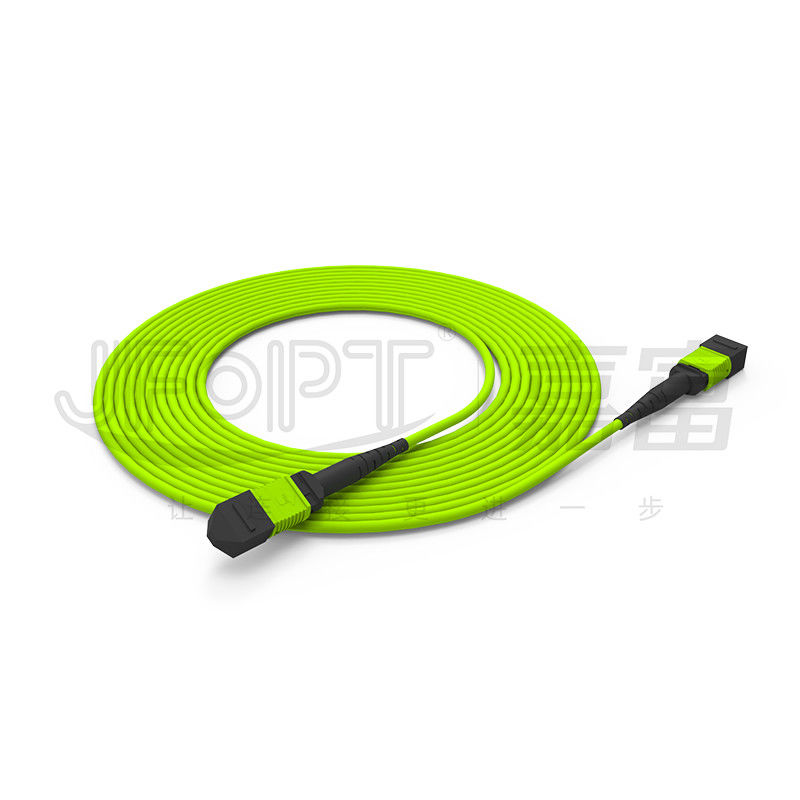 Cáp trung kế bọc thép MPO Cáp mini bọc thép 12 sợi OM3 OM4 OM5