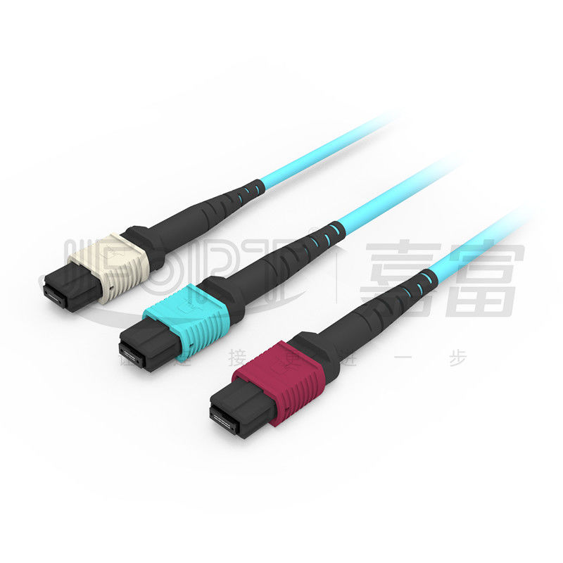 Cáp trung kế MPO chống cháy OFNP Cáp quang PVC 2.0mm-5.0mm