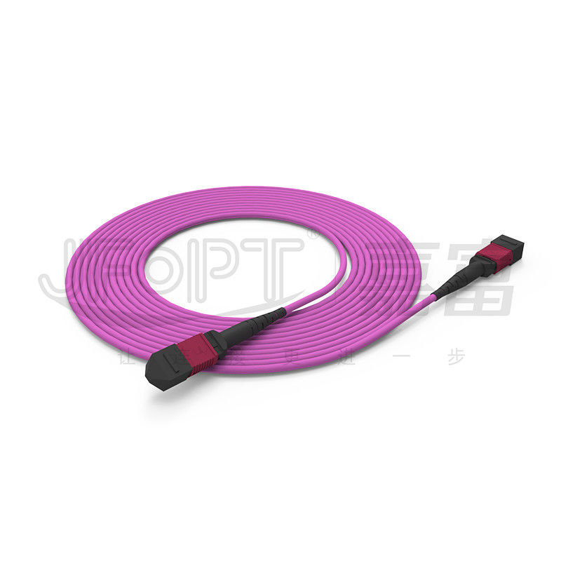 Cáp trung kế MPO chống cháy OFNP Cáp quang PVC 2.0mm-5.0mm