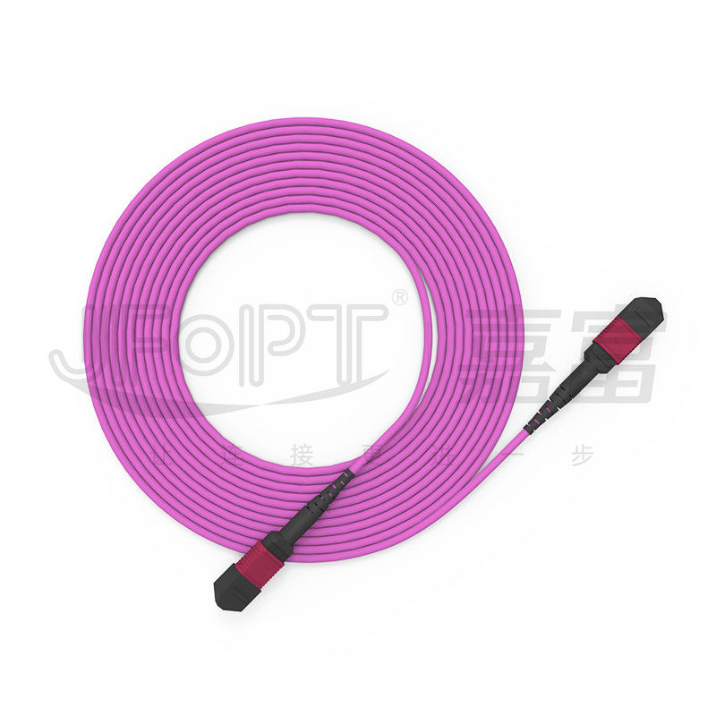 Cáp trung kế MPO chống cháy OFNP Cáp quang PVC 2.0mm-5.0mm