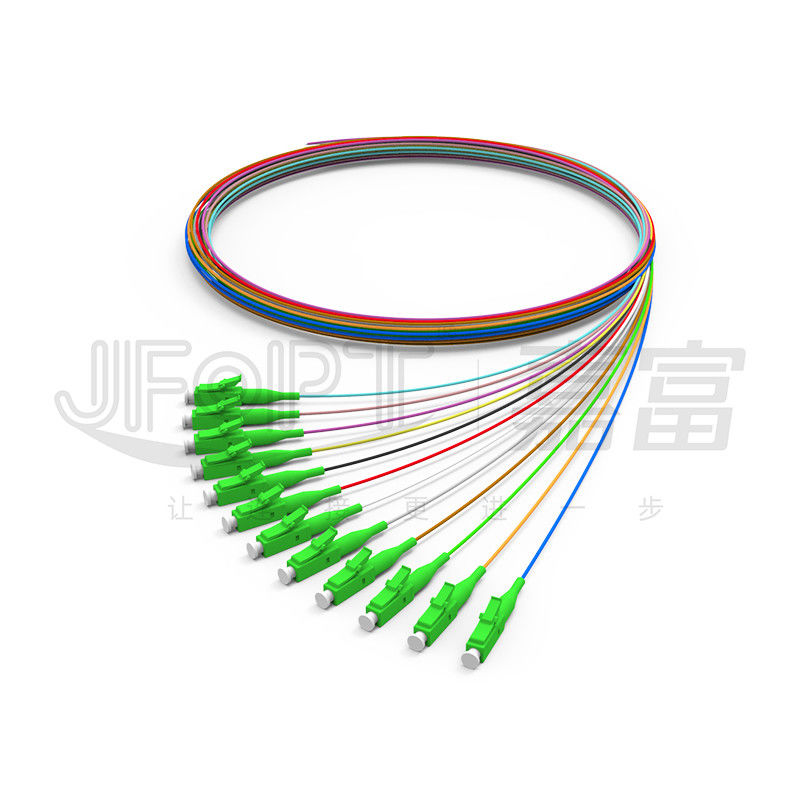 Cáp quang trong nhà PVC LSZH Hytrel 0,9mm 0,6mm Bộ đệm sợi quang chặt chẽ Chế độ đơn / Đa chế độ