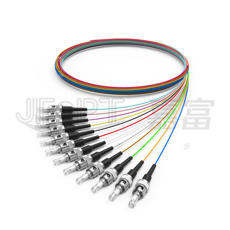 Cáp quang trong nhà PVC LSZH Hytrel 0,9mm 0,6mm Bộ đệm sợi quang chặt chẽ Chế độ đơn / Đa chế độ
