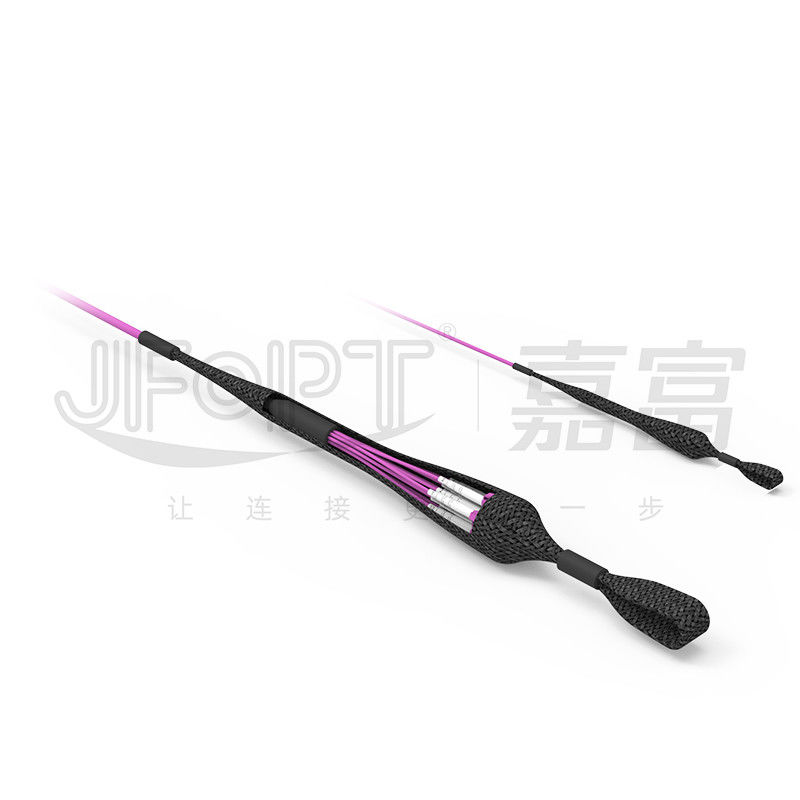 Cáp quang bọc thép trong nhà MPO MTP Dây cáp bọc thép 3.0mm 3.5mm 4.0mm