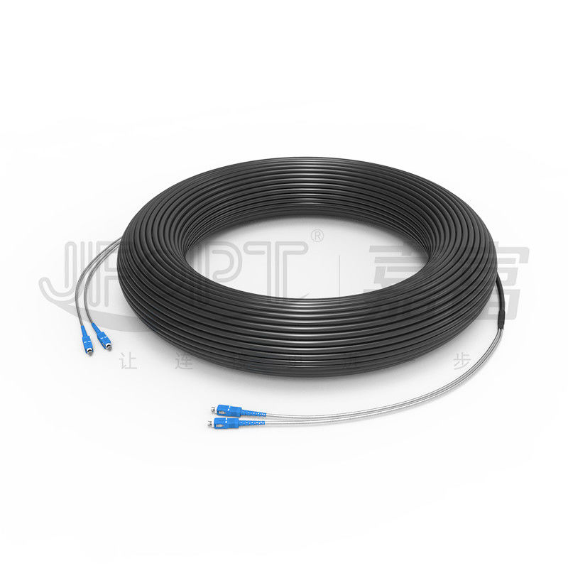 Cáp quang chiến thuật bọc thép đơn 2-4 sợi cáp Ofc chiến thuật có thể tùy chỉnh