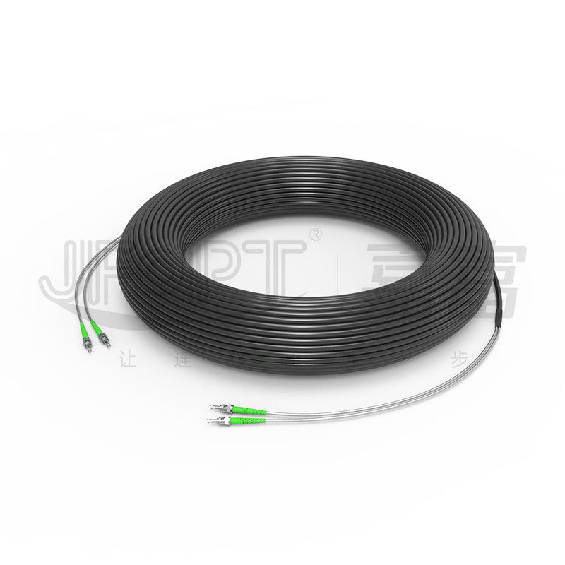 Cáp quang chiến thuật bọc thép đơn 2-4 sợi cáp Ofc chiến thuật có thể tùy chỉnh