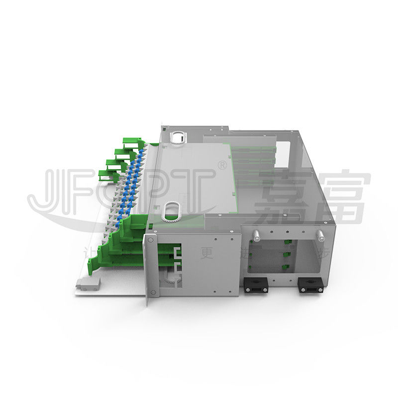 Khung phân phối sợi quang 3U 48 Core ODF SC SX và FC SX