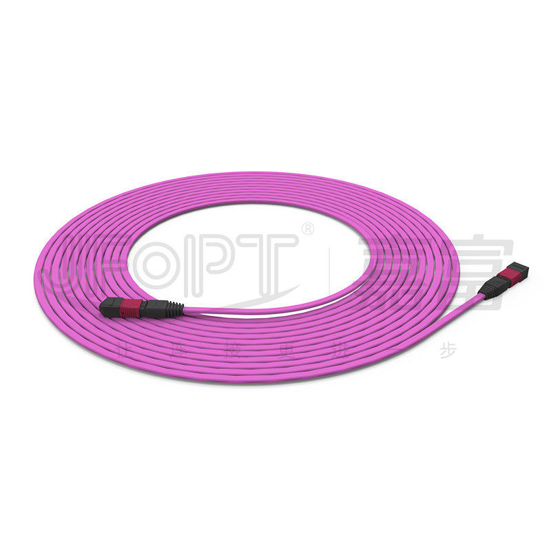 Cáp thân chống cháy 12 lõi đa phương 50/125 OFNR/OFNP
