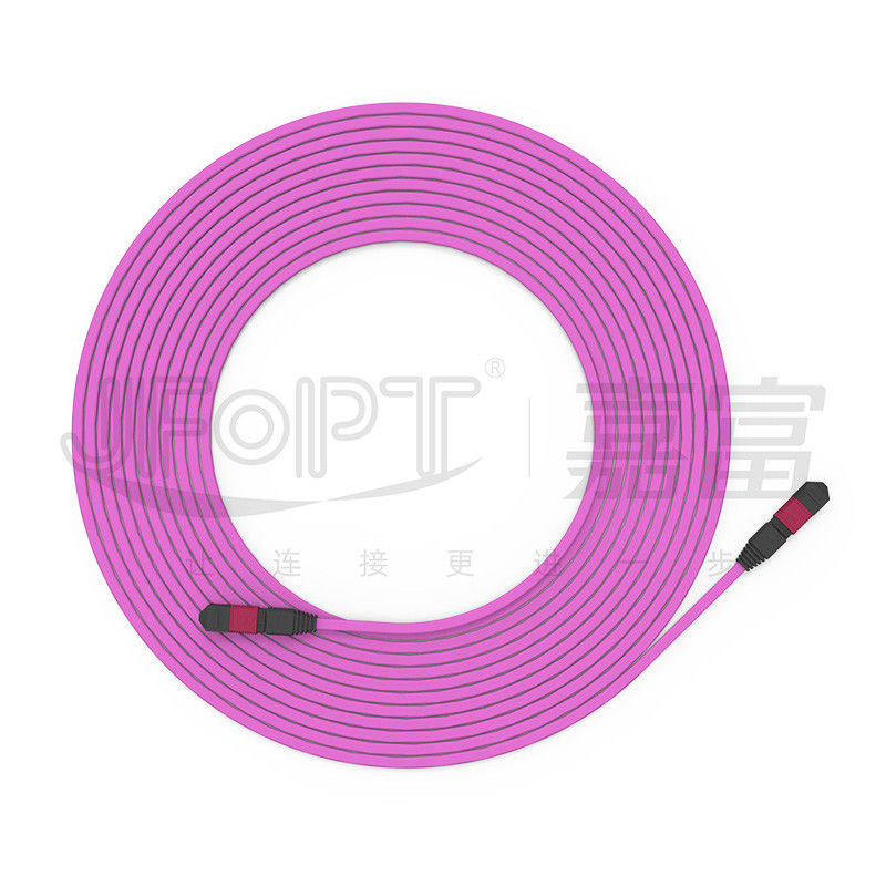 Cáp thân chống cháy 12 lõi đa phương 50/125 OFNR/OFNP