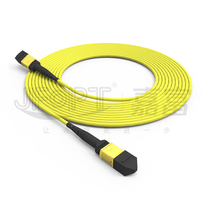 12-Core MPO Trunk Cable Patch Cord G657A1/G657A2 3.0 LSZH A/B Polarity Reversal