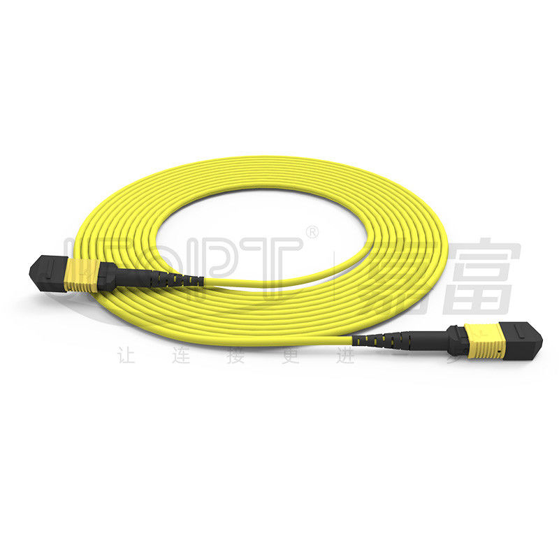 12-Core MPO Trunk Cable Patch Cord G657A1/G657A2 3.0 LSZH A/B Polarity Reversal