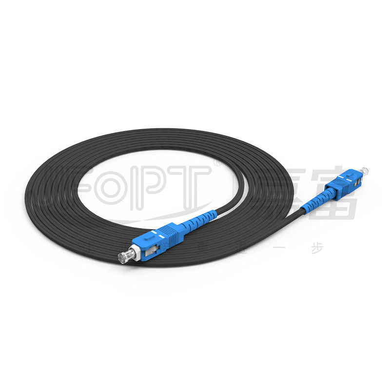 FRP củng cố tự nâng cáp quang sợi đệm chặt SC-SC đơn lõi G657A1/A2