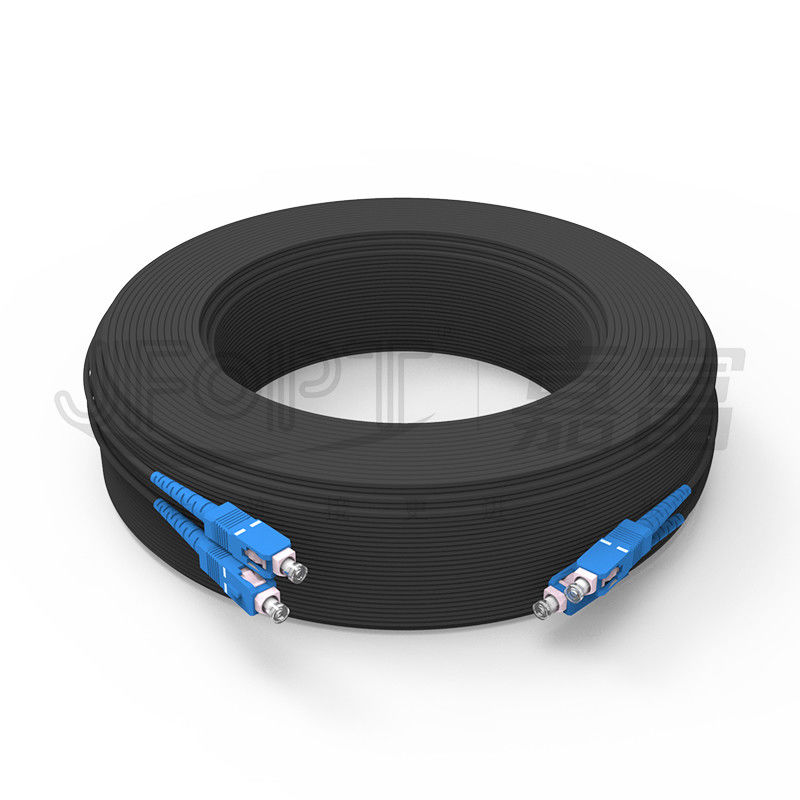 FRP củng cố tự nâng cáp quang sợi đệm chặt SC-SC đơn lõi G657A1/A2