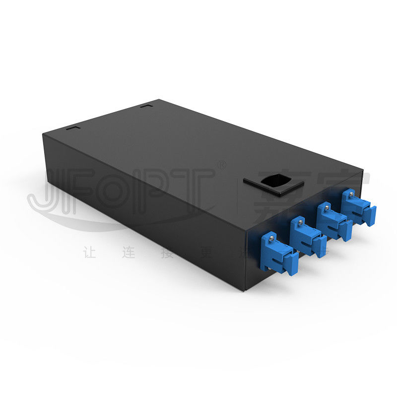 SC/LC/FC/ST 4-Core Loch Type Fiber Optic Termination Box Low Loss Telecom-Grade