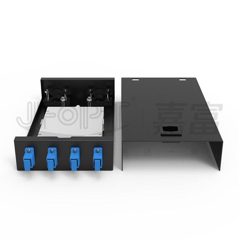 SC/LC/FC/ST 4-Core Loch Type Fiber Optic Termination Box Low Loss Telecom-Grade