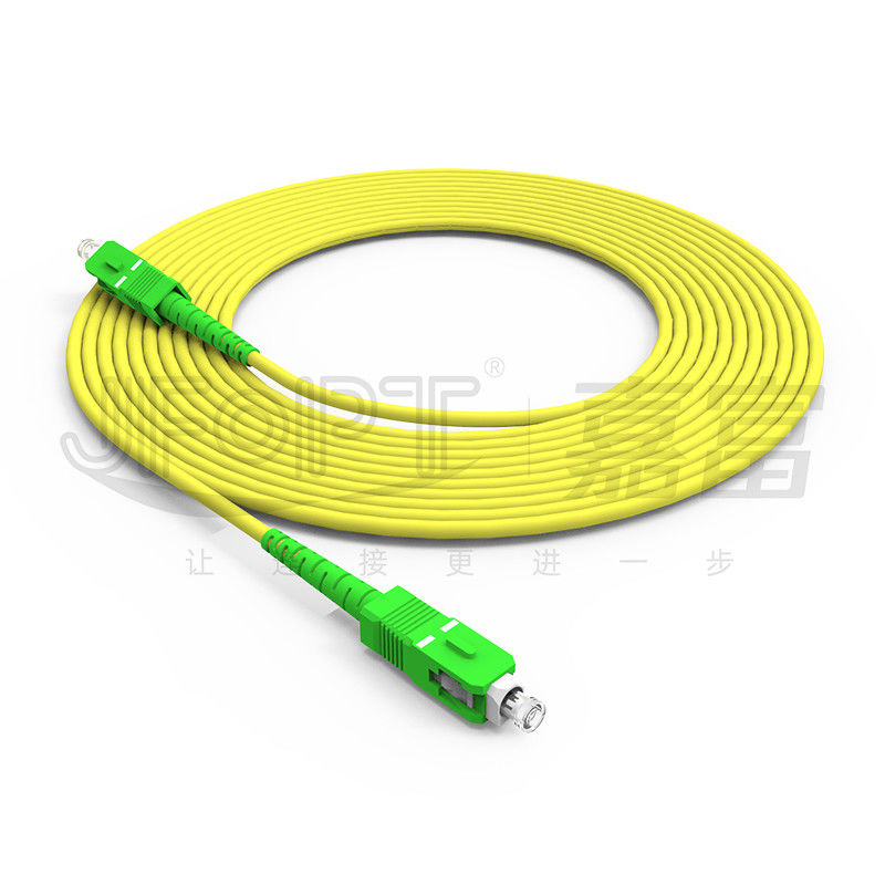 LAN có dây ONVIF 4G 3G Cáp quang sợi SC UPC/APC Mặt cuối cho chiều dài mạng có thể tùy chỉnh cáp vá
