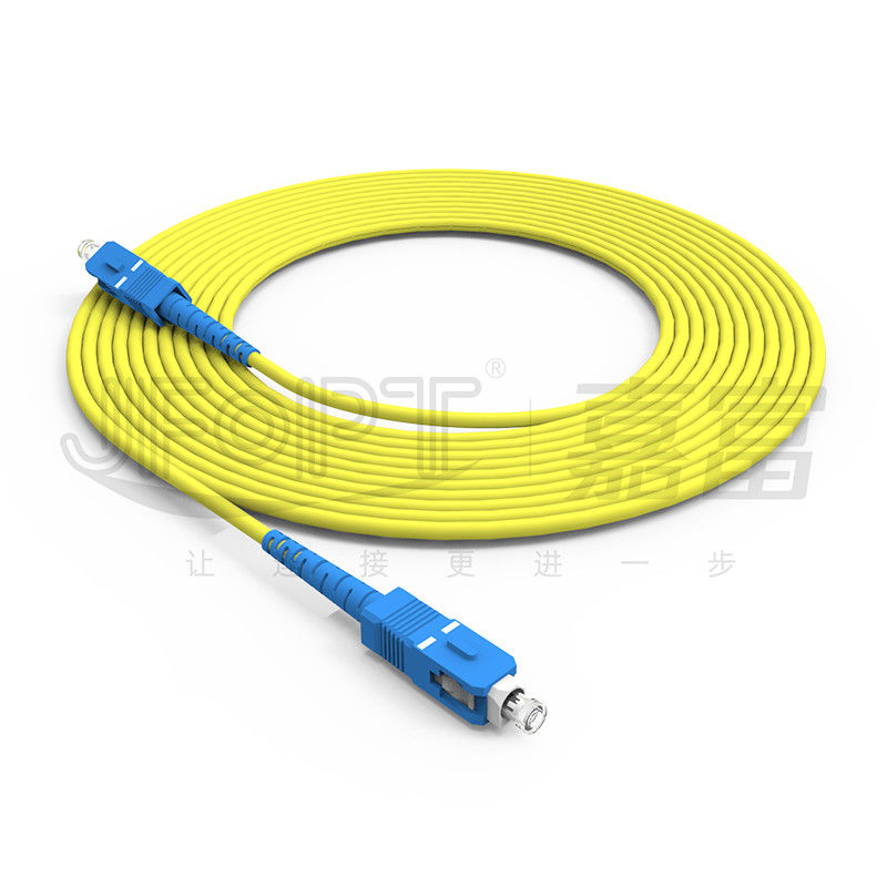 LAN có dây ONVIF 4G 3G Cáp quang sợi SC UPC/APC Mặt cuối cho chiều dài mạng có thể tùy chỉnh cáp vá