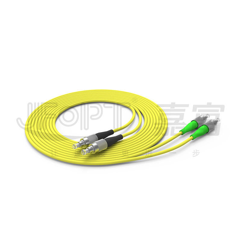 FC Connector Single Mode Fiber Jumpers Cho Metal Terminal Box với Buckle Lock OEM