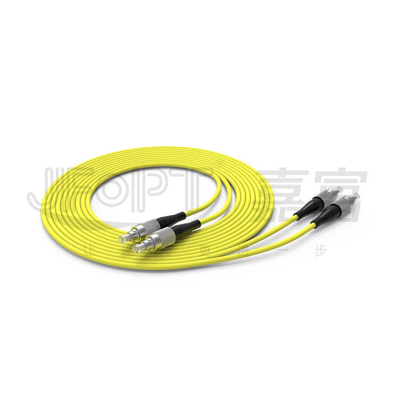 FC Connector Single Mode Fiber Jumpers Cho Metal Terminal Box với Buckle Lock OEM