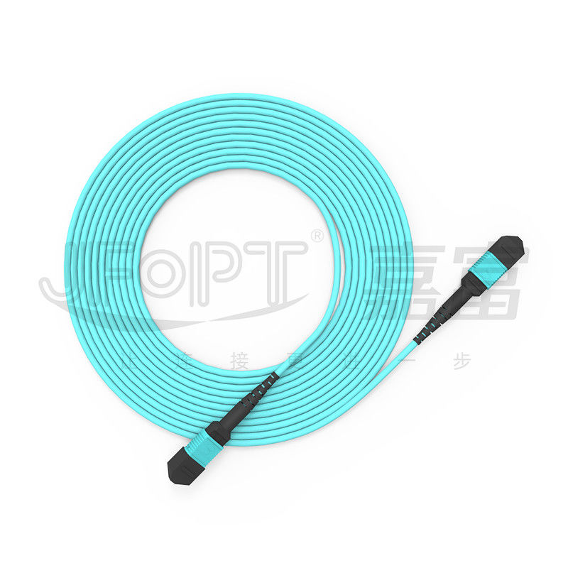 10 Gigabits MPO cáp vá kết nối nhanh cho kết nối tín hiệu quang học trong phòng máy tính