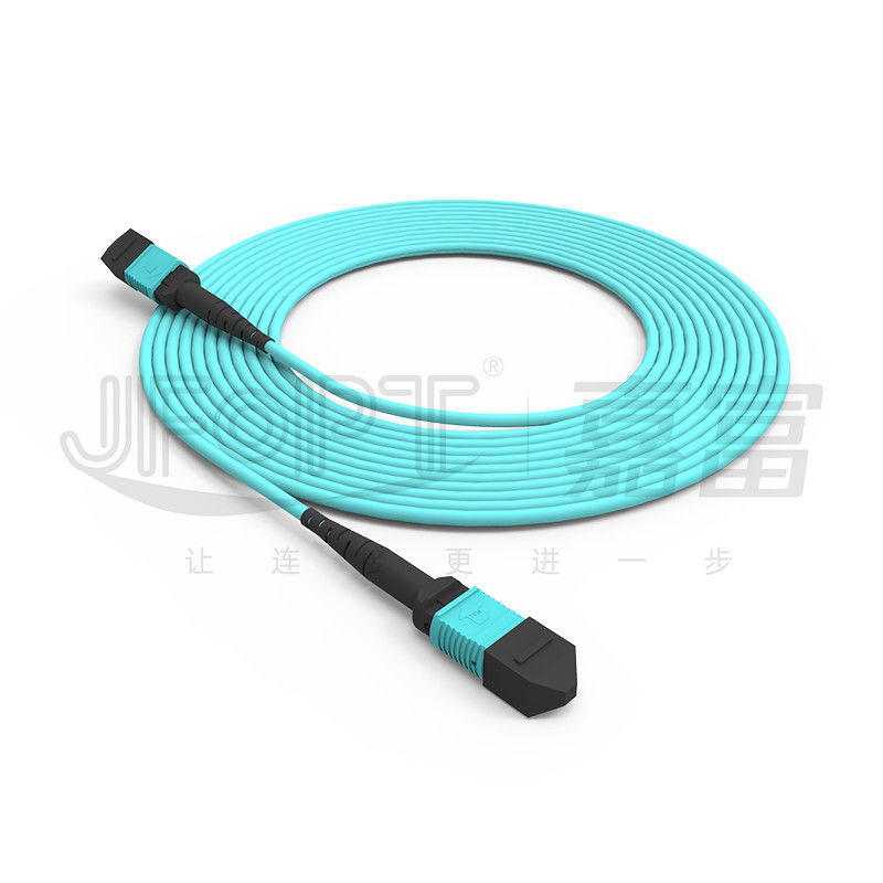 10 Gigabits MPO cáp vá kết nối nhanh cho kết nối tín hiệu quang học trong phòng máy tính