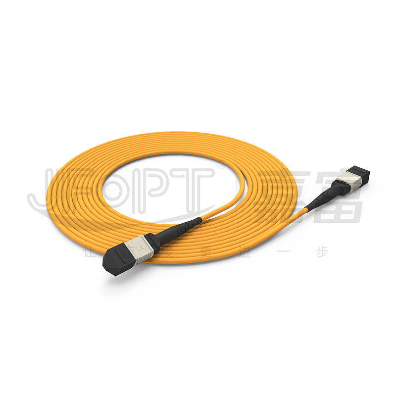 850nm Multimode Low Loss Ferrule MPO Trunk Cable Dây cáp quang đa lõi