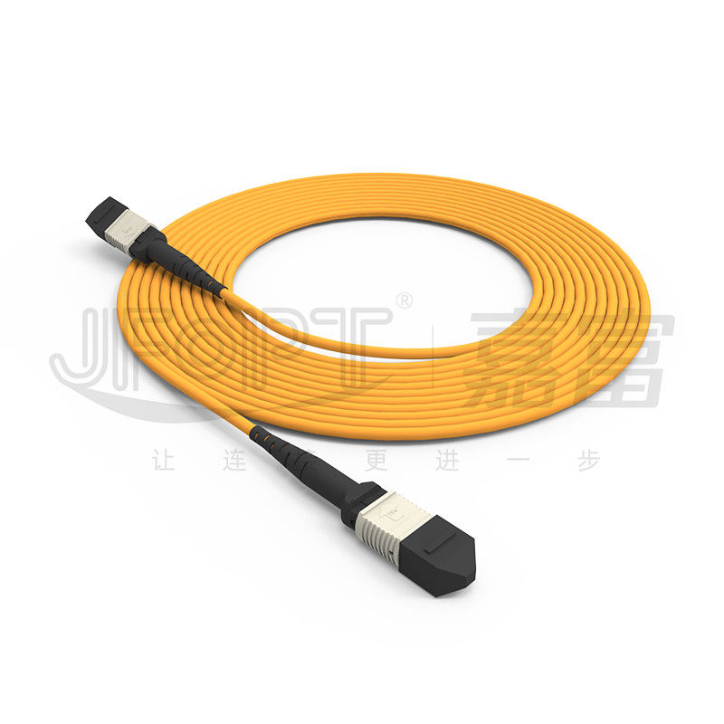 850nm Multimode Low Loss Ferrule MPO Trunk Cable Dây cáp quang đa lõi