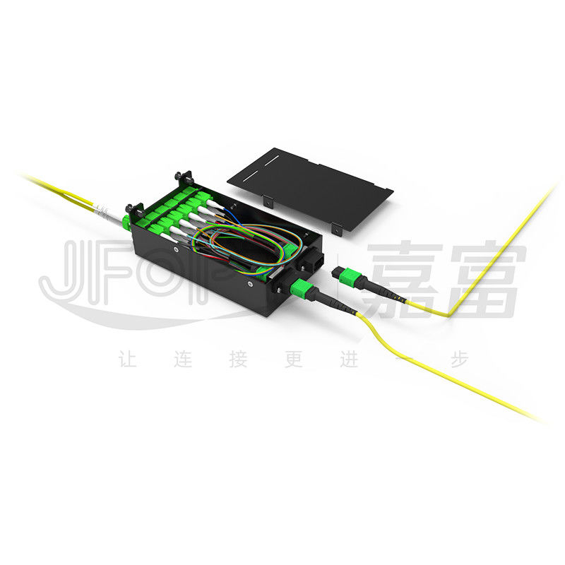 Chassis mô-đun mật độ cao cho LC Quadruple Adapter MPO SM SL 144-core MPO-LC Patch Panel Hộp mô-đun không hợp nhất