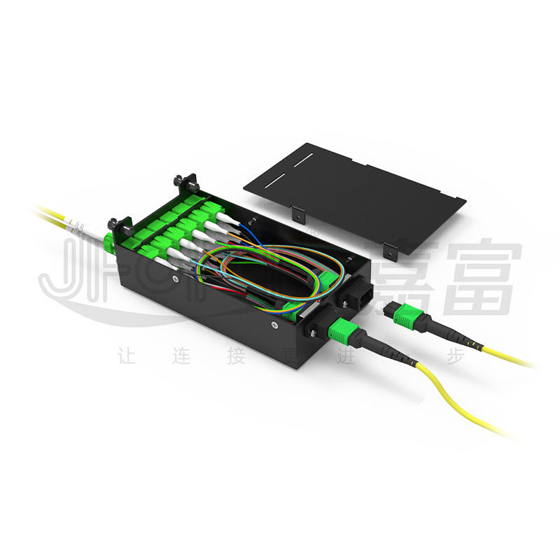MPO-LC 0.9mm 12Cores Breakout Cable Độ dài tùy chỉnh SM G657a1 Fiber Multi fiber Module box adapter Patch Cord